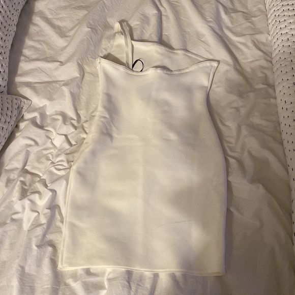 NWT One Shoulder Bandage Dress - Picture 4 of 4